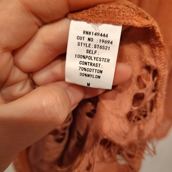 Ember Mauve Pink Mesh Lace Longline Kimono Duster Cardigan Sz M Fairy Grunge - Picture 5 of 7